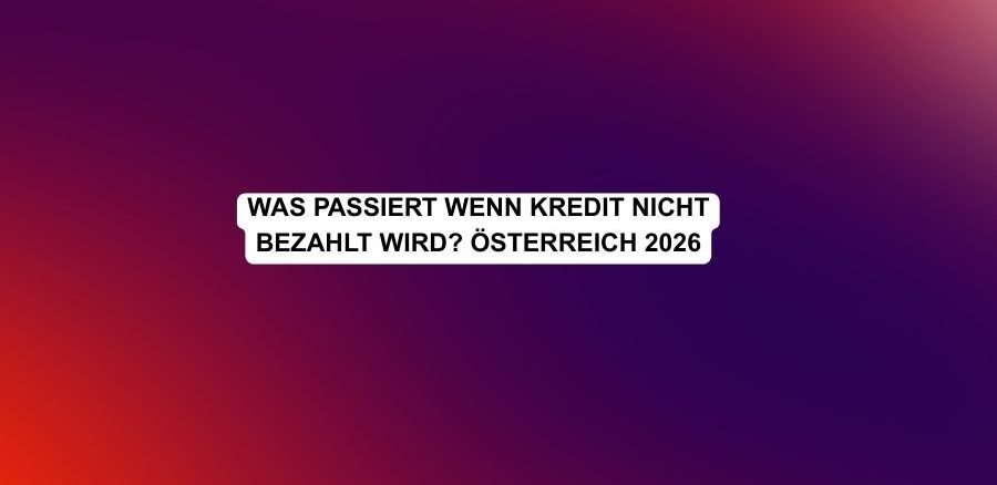 Was passiert wenn Kredit nicht bezahlt wird